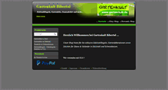 Desktop Screenshot of garten-kult.de